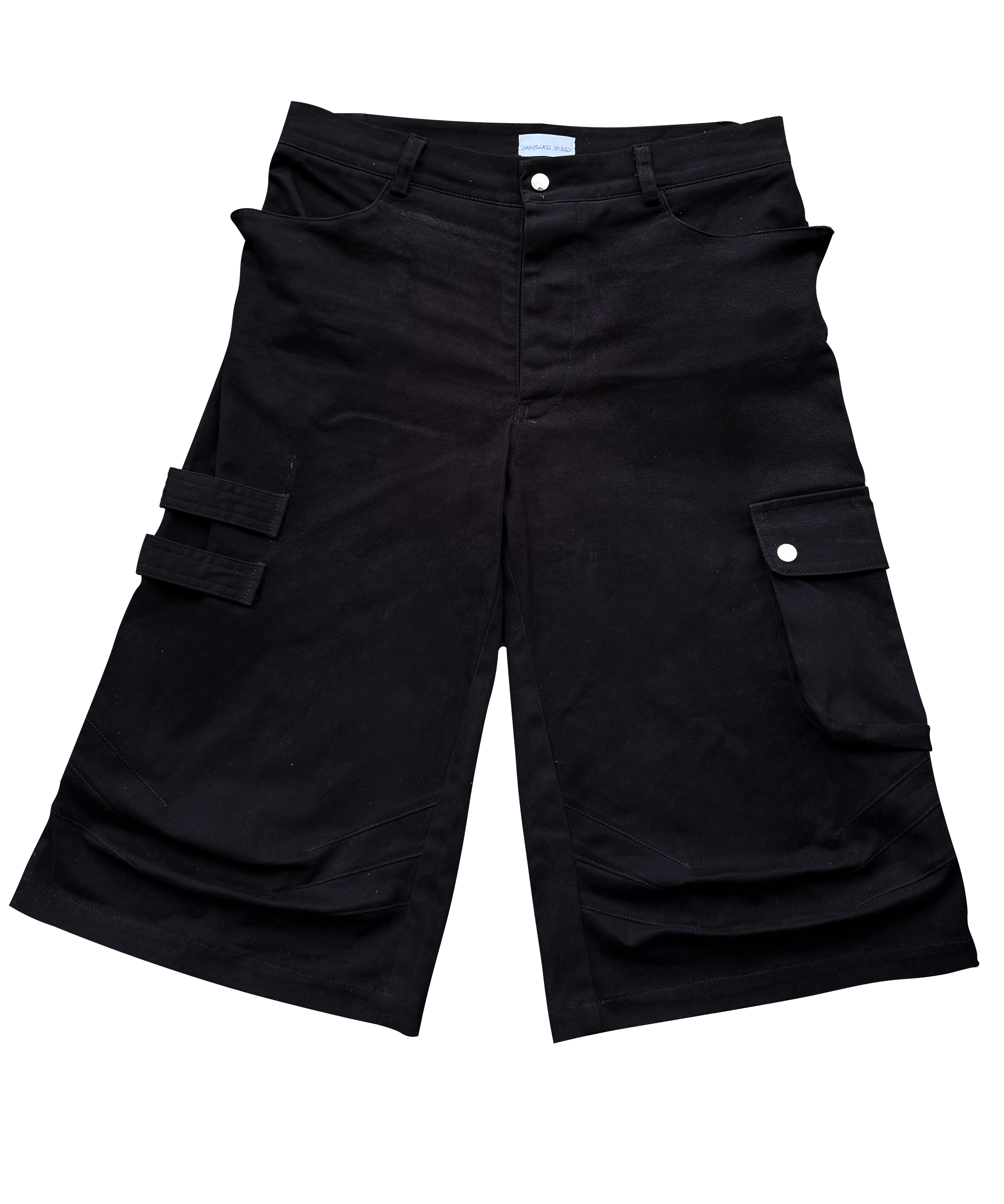 “NITER” FLARED SHORTS