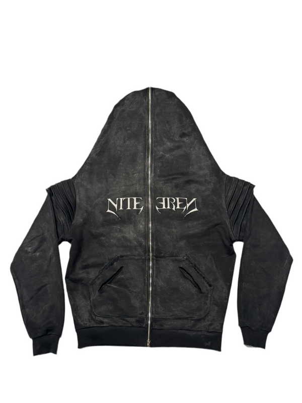 "NITEREN" GAFFER ZIPPER HOODIE