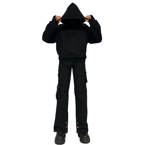 "SLENDER" LAYERED HOODIE