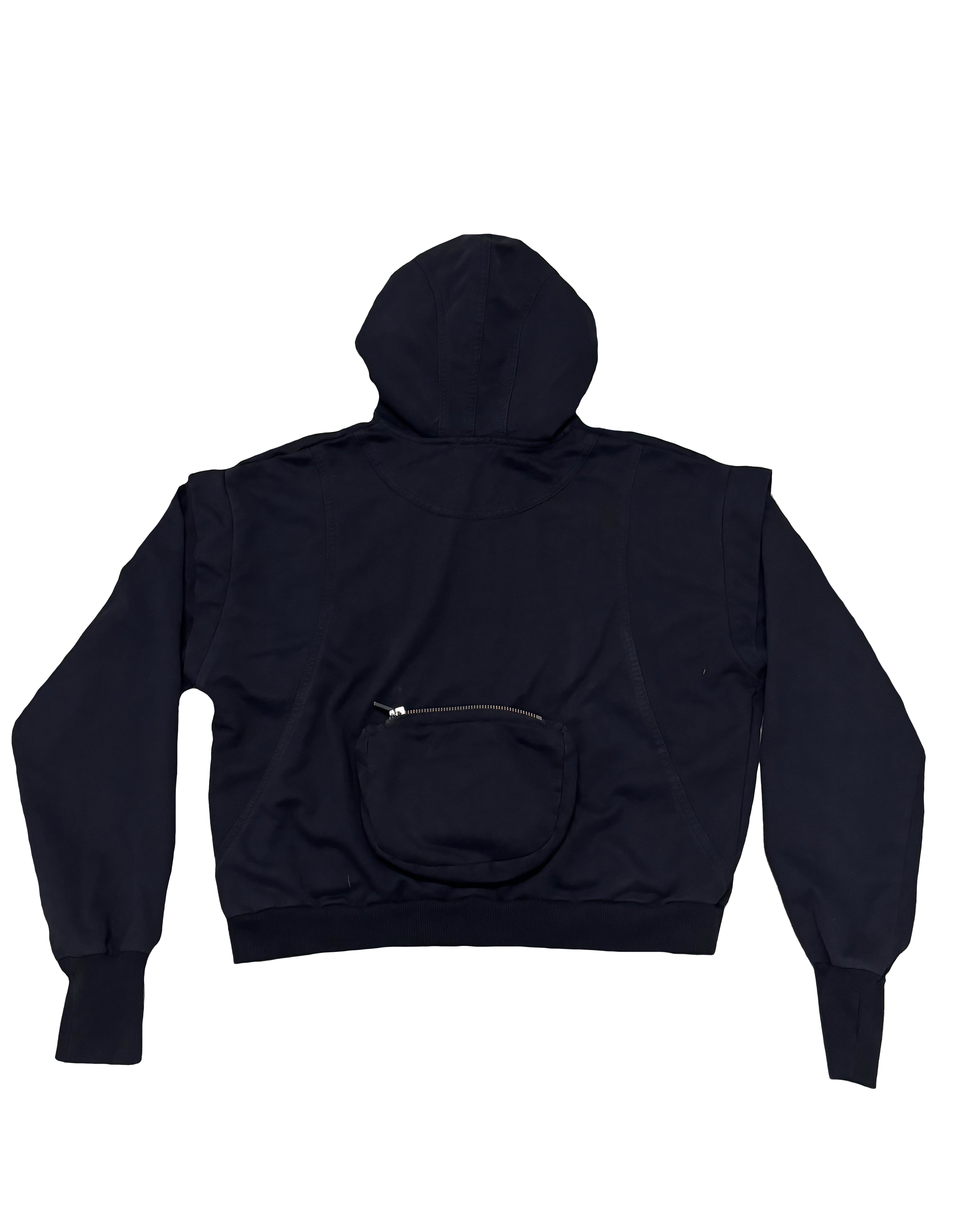 "SLENDER" LAYERED HOODIE