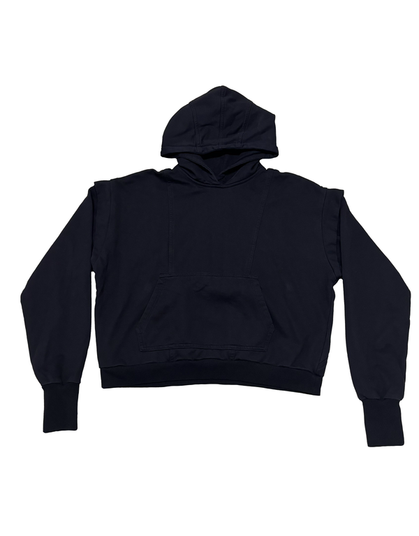 "SLENDER" LAYERED HOODIE